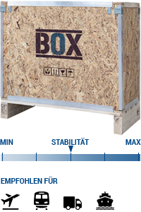 Transportkiste aus Holz BOX SMART