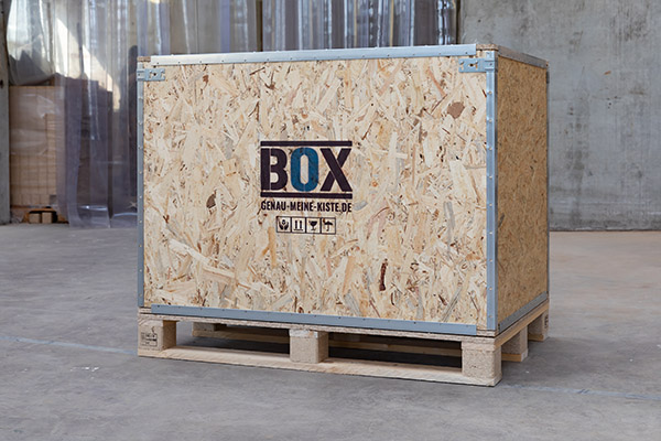 Transportkisten aus Holz - Verpackungskisten aus Holz - Verpackung aus Holz - Exportkisten - Premium 15 mm OSB